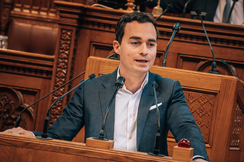 Bild zeigt FPÖ-Klubobmann Maximilian Krauss